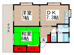 ヴィンテージ秋津の物件間取画像